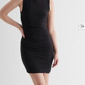 EXPRESS Elegant Black Sleeveless Dress Size Large #164